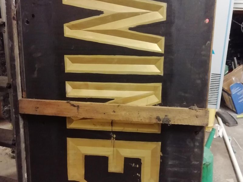 Recovered Old Sign. Published on 09-05-2019