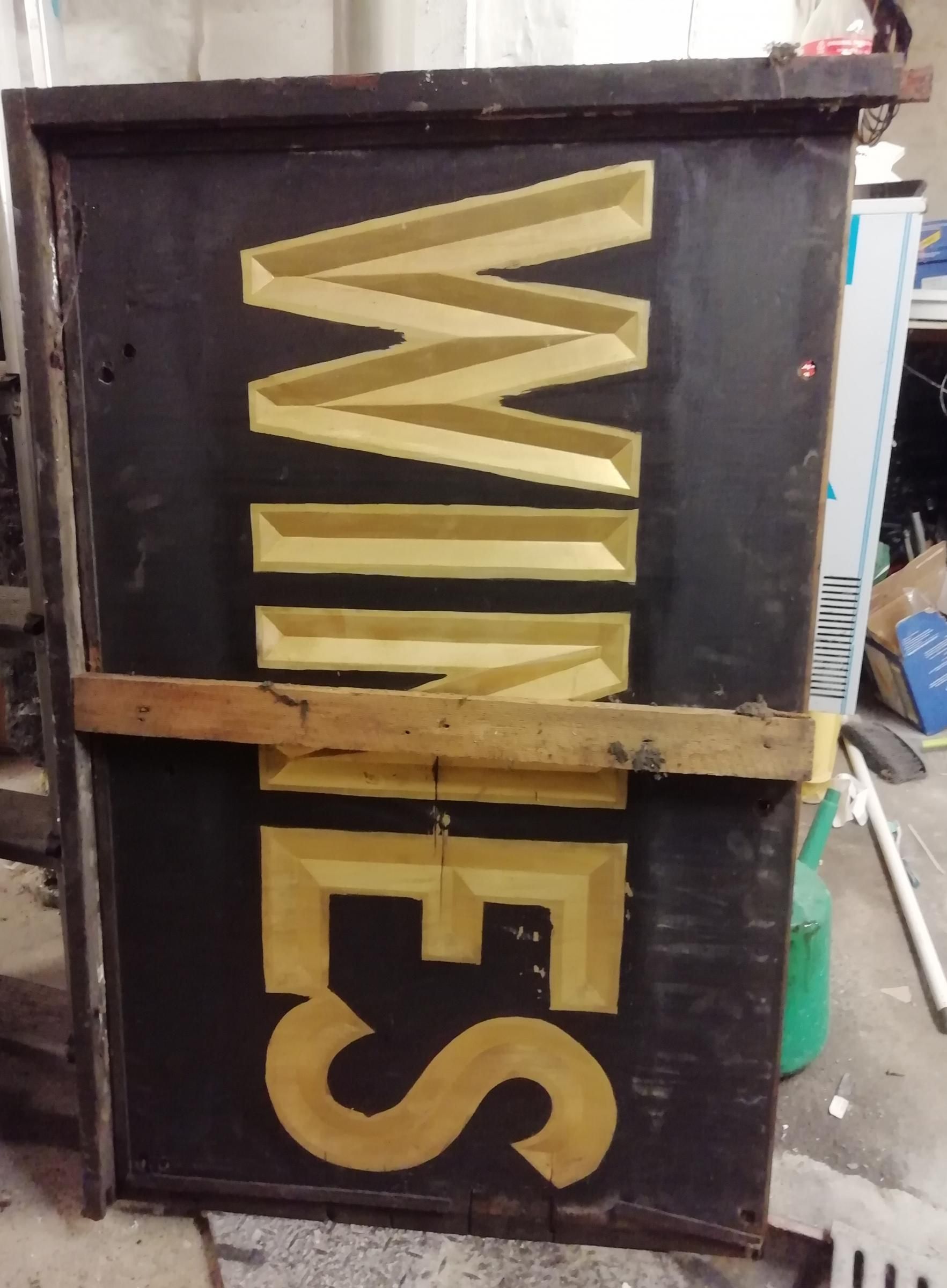 Recovered Old Sign. Published on 09-05-2019