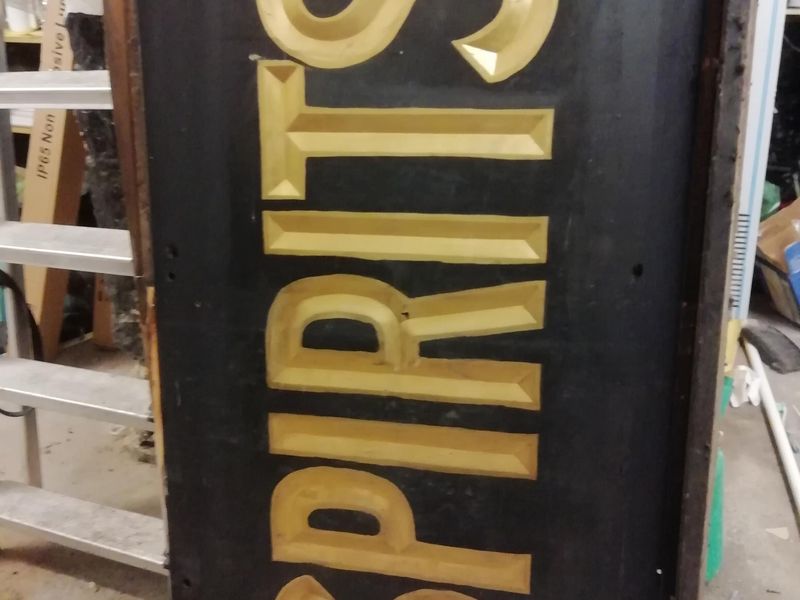 Recovered Old Sign. Published on 09-05-2019