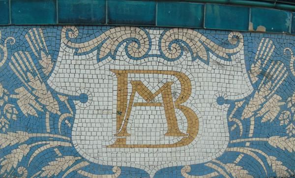 Cellar Drop Mosaic decoration for Manchester Brewery (prior to 1. Published on 22-08-2015