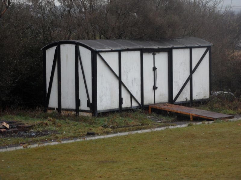 Ex BR Fish Van used as Bowling Green Store. Published on 18-01-2017 