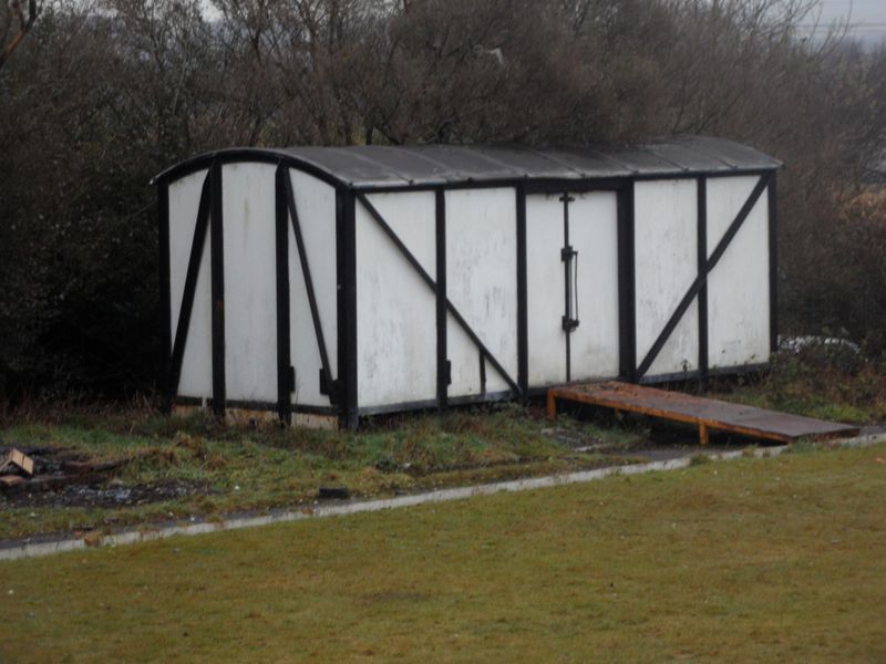 Ex BR Fish Van used as Bowling Green Store. Published on 18-01-2017