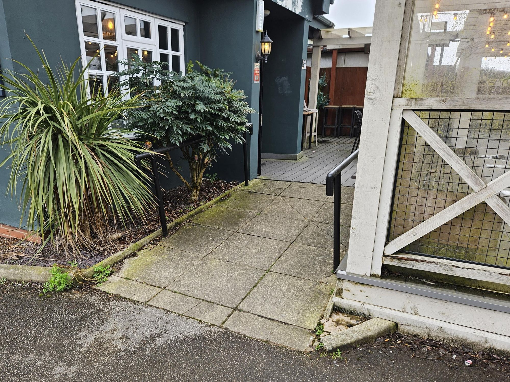 Mobility Access with ramp and handrails to rear entrance. (External). Published on 06-03-2026