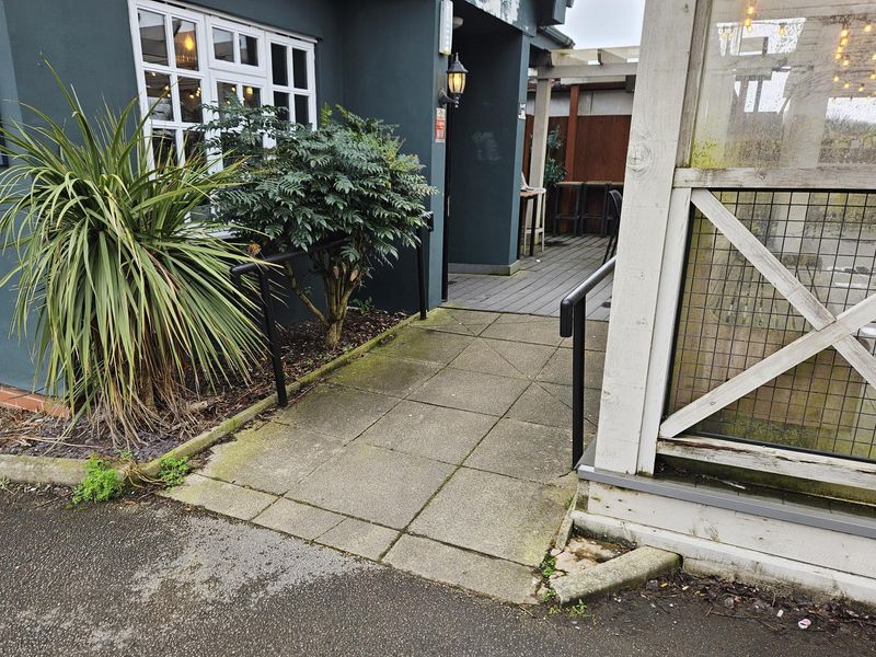 Mobility Access with ramp and handrails to rear entrance. (External). Published on 06-03-2026 