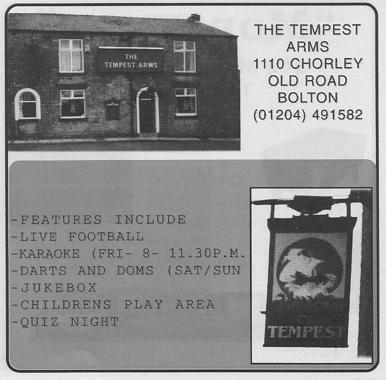 Advert from Yellow Pub Directory December 2001. Published on 12-08-2024
