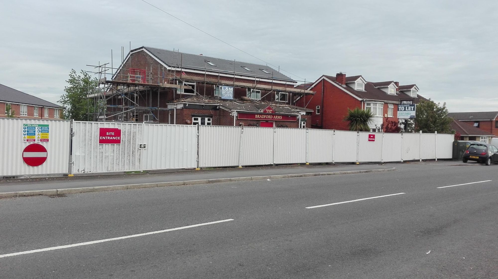 Front View before they applied for Planning Permission. Published on 03-06-2019