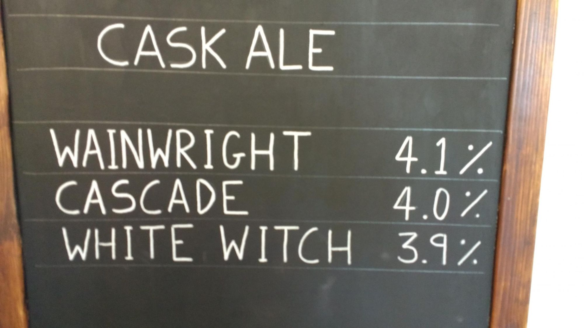 Beer List. Published on 07-08-2017