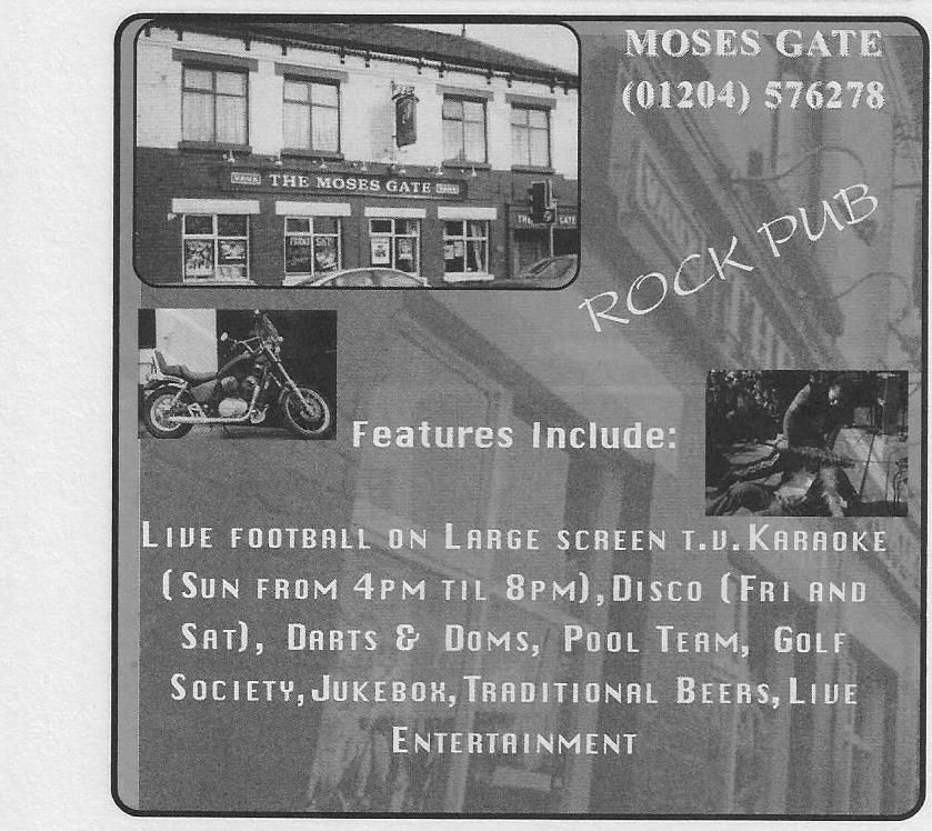 Pub Advert November 2001. Published on 20-05-2022