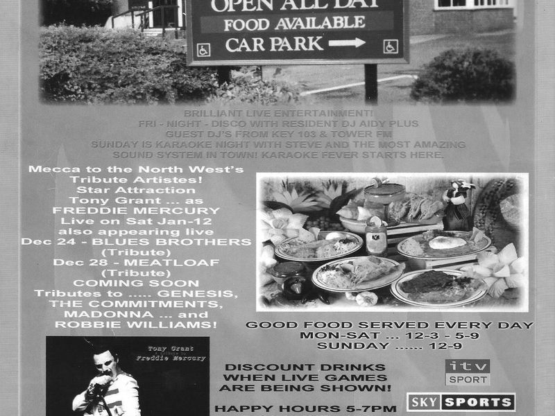 Advert from Bolton Pub Directory December 2001. Published on 12-08-2024