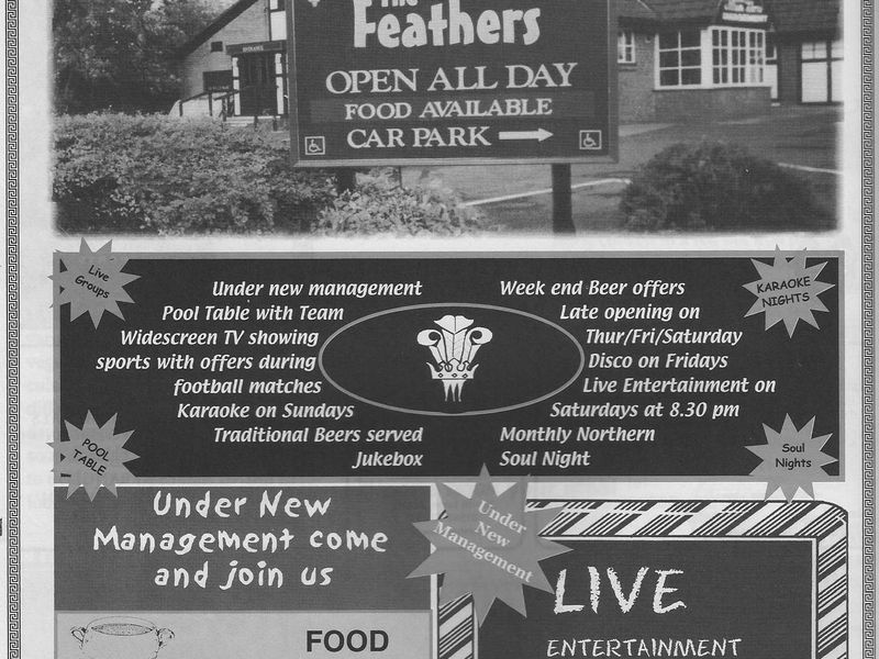 Advert from Yellow Pub Directory December 2001. Published on 12-08-2024