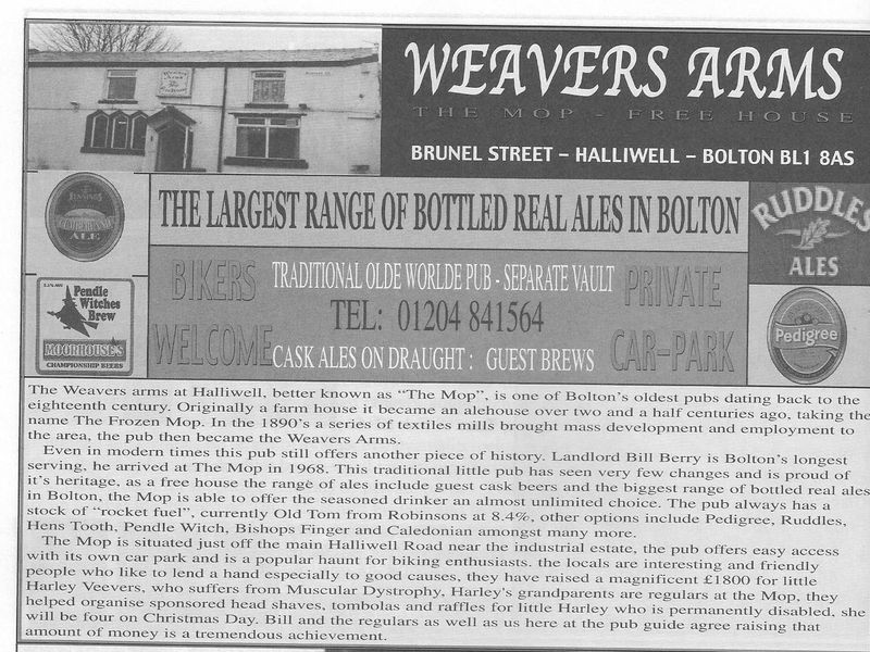 Pub Advert December 2001. Published on 20-05-2022
