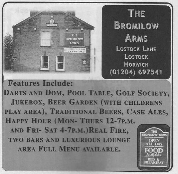 Advert From November 2001 Yellow Pub Directory. Published on 10-02-2016