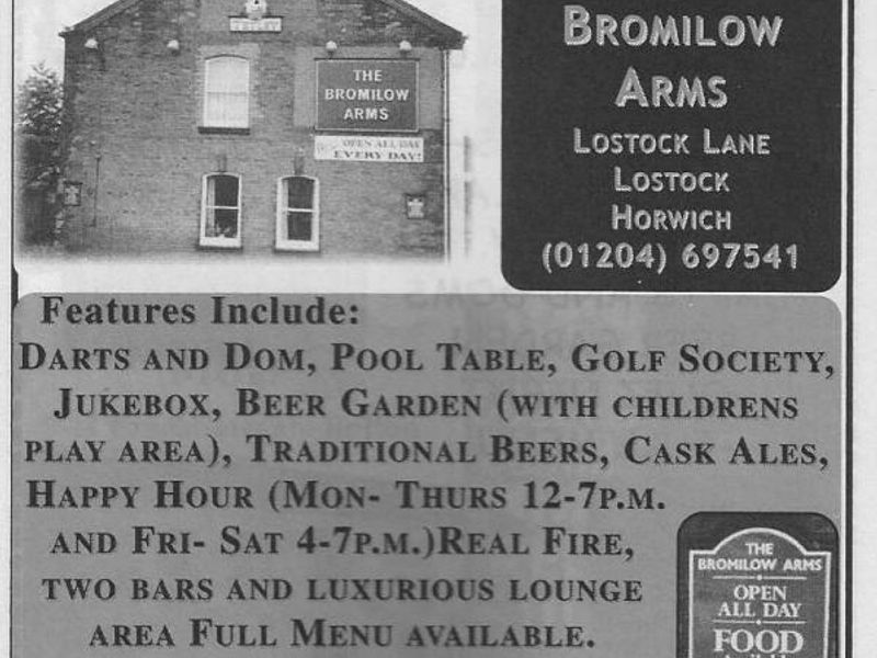 Advert From November 2001 Yellow Pub Directory. Published on 10-02-2016