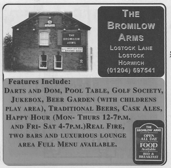 Advert From December 2001 Yellow Pub Directory. Published on 10-02-2016