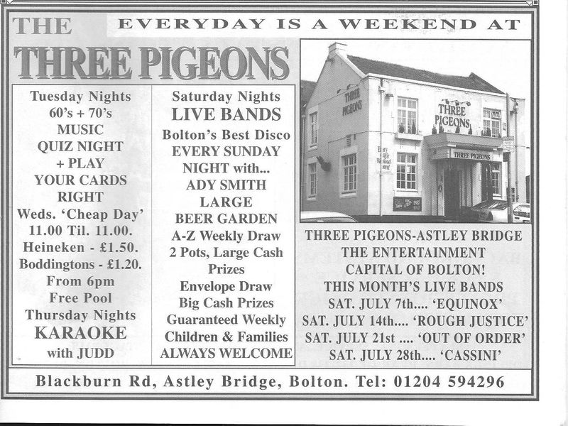 Pub Advert July 2001. Published on 20-05-2022 