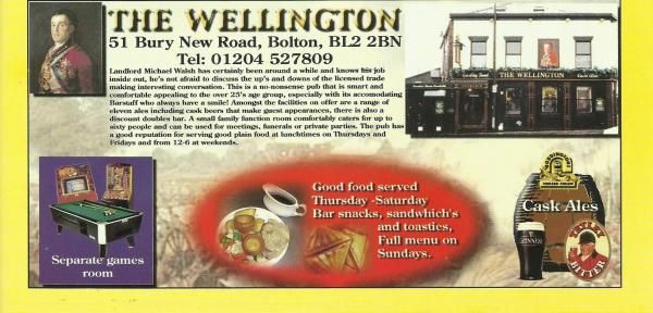 Advert From March 2002 Yellow Pub Directory. (Key). Published on 11-02-2016