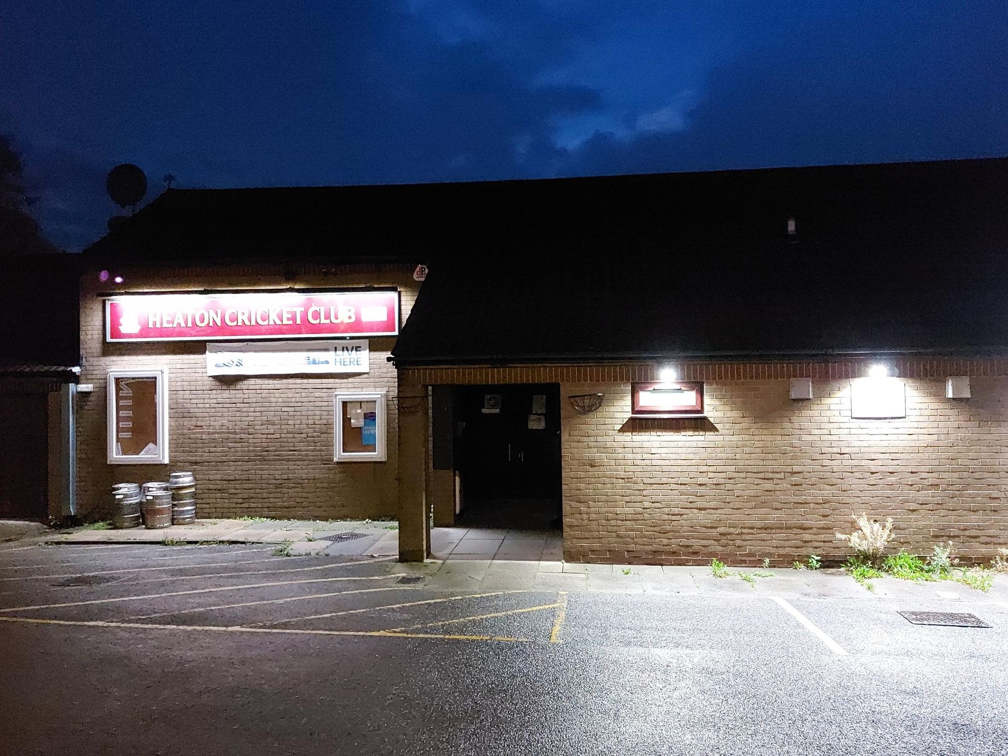 Front View at night. Published on 11-10-2021