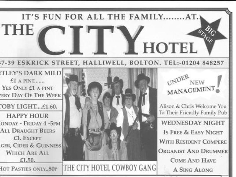 Advert From July 2001 Bolton Pub Directory. Published on 10-02-2016 