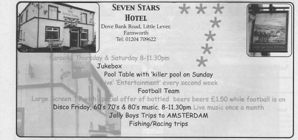 Advert From November 2001 Yellow Pub Directory. Published on 11-02-2016
