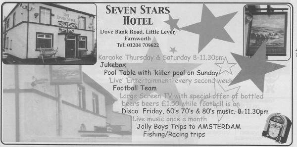 Advert From December 2001 Yellow Pub Directory. Published on 11-02-2016