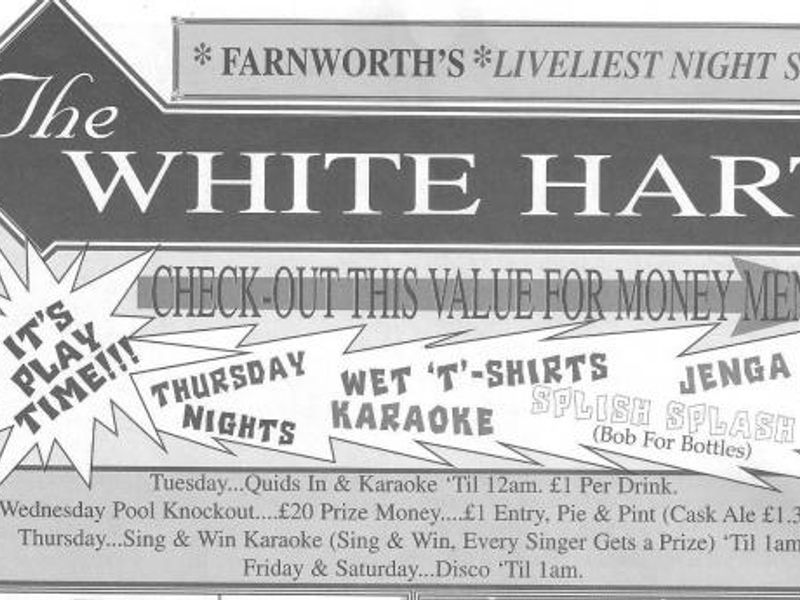 Advert From July 2001 Bolton Pub Directory. Published on 11-02-2016