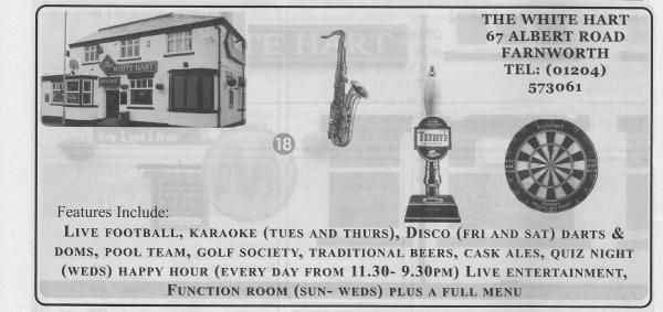 Advert From November 2001 Yellow Pub Directory. Published on 11-02-2016