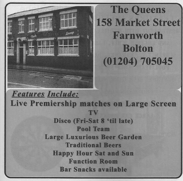 Advert From November 2001 Yellow Pub Directory. Published on 10-02-2016