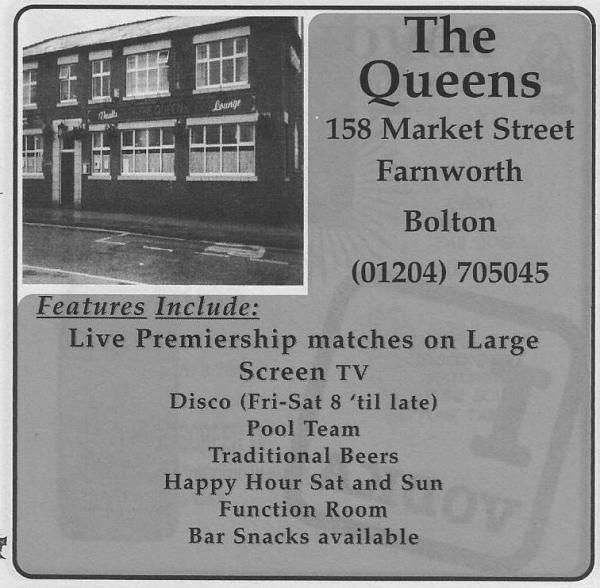 Advert From December 2001 Yellow Pub Directory. Published on 10-02-2016