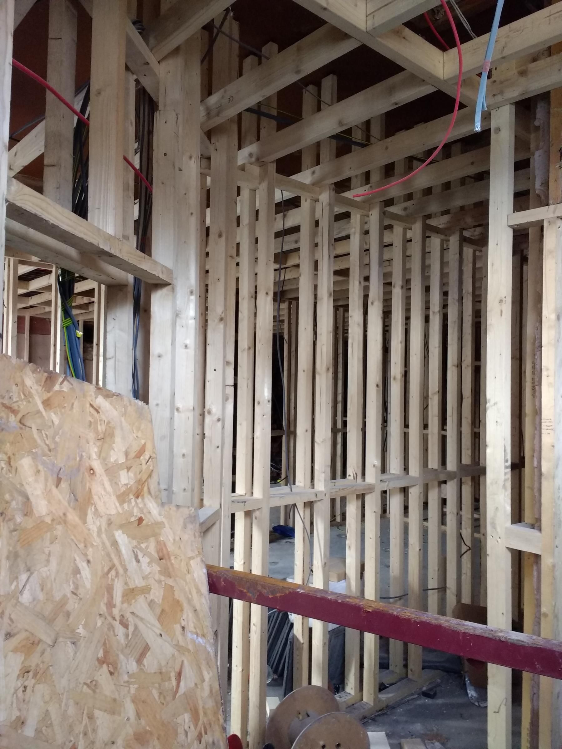 Inside during conversion to flats. Published on 27-04-2025