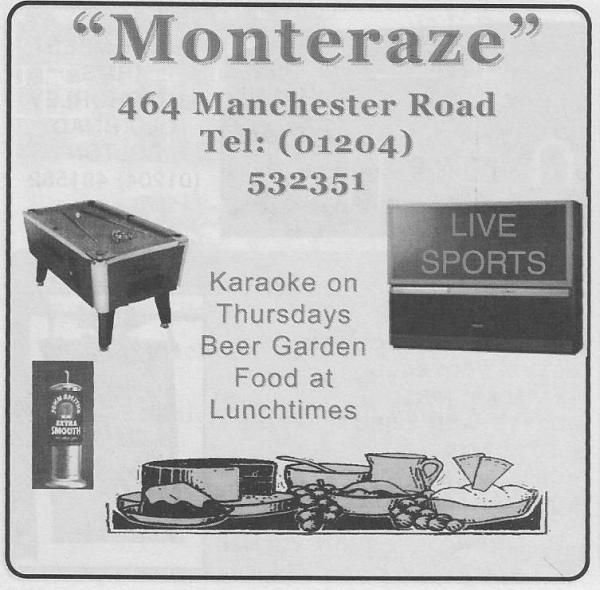 Advert From December 2001 Yellow Pub Directory. Published on 10-02-2016