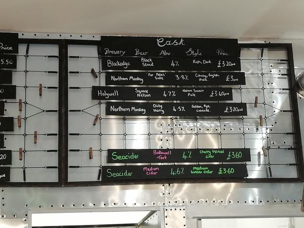 Cask Beer List. Published on 20-09-2018