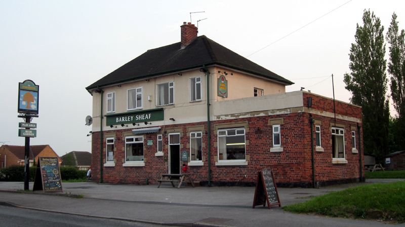 Barley Sheaf, Wombwell. (Pub, External). Published on 14-10-2014