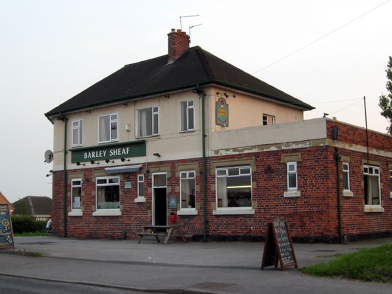 Barley Sheaf, Wombwell. (Pub, External). Published on 14-10-2014