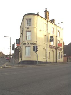 Prince Of Wales, Barnsley. (Pub, External). Published on 25-11-2012