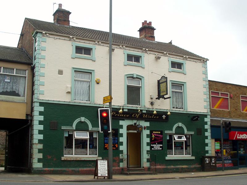 Prince of Wales, Wombwell. (Pub, External). Published on 14-10-2014 