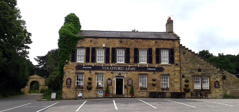Strafford Arms, Stainborough. (Pub, External). Published on 14-10-2014