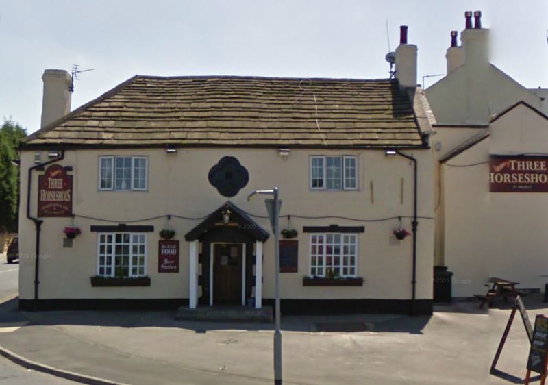 Three Horseshoes, Brierley. (Pub, External). Published on 14-10-2014