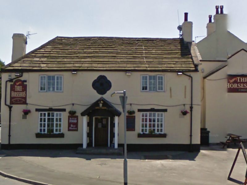 Three Horseshoes, Brierley. (Pub, External). Published on 14-10-2014