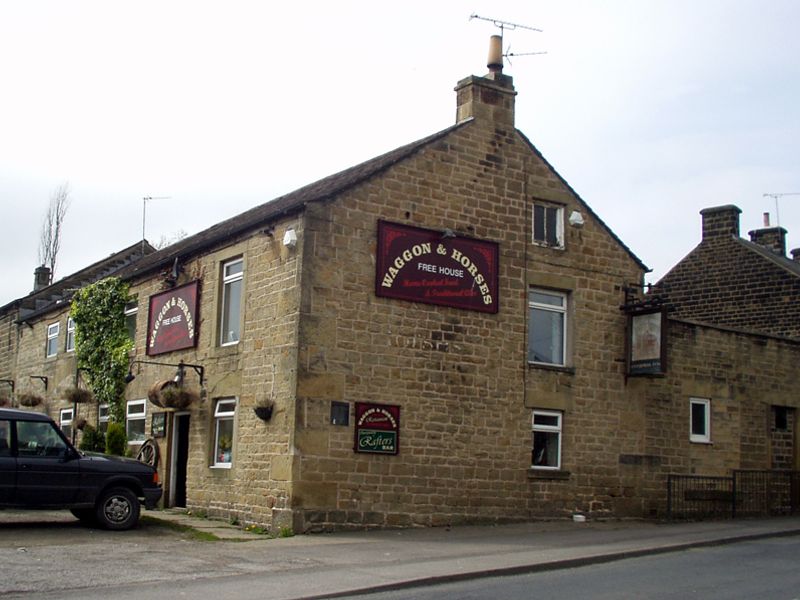 Waggon and Horses, Oxspring. (Pub, External). Published on 14-10-2014 