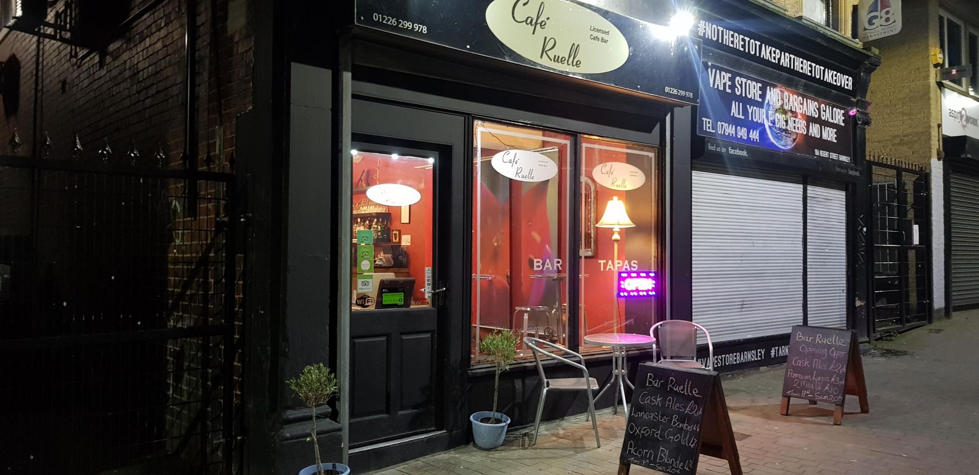 (Pub, External, Restaurant, Key). Published on 18-01-2019
