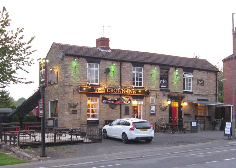 Crown Inn, Elsecar. (Pub, External). Published on 14-10-2014