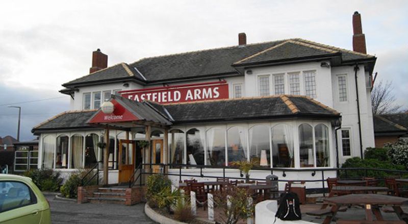 Eastfield Arms, Mapplewell. (Pub, External). Published on 14-10-2014