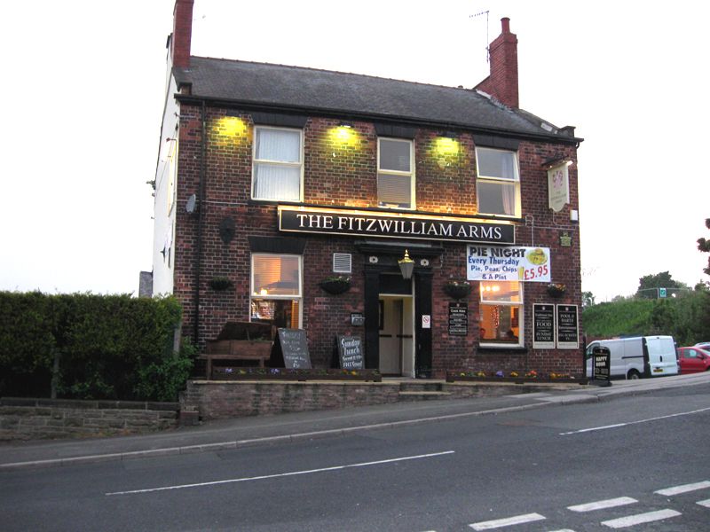 Fitzwilliam Arms, Elsecar. (Pub, External). Published on 14-10-2014