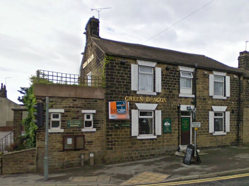 Green Dragon, Thurgoland. (Pub, External). Published on 14-10-2014