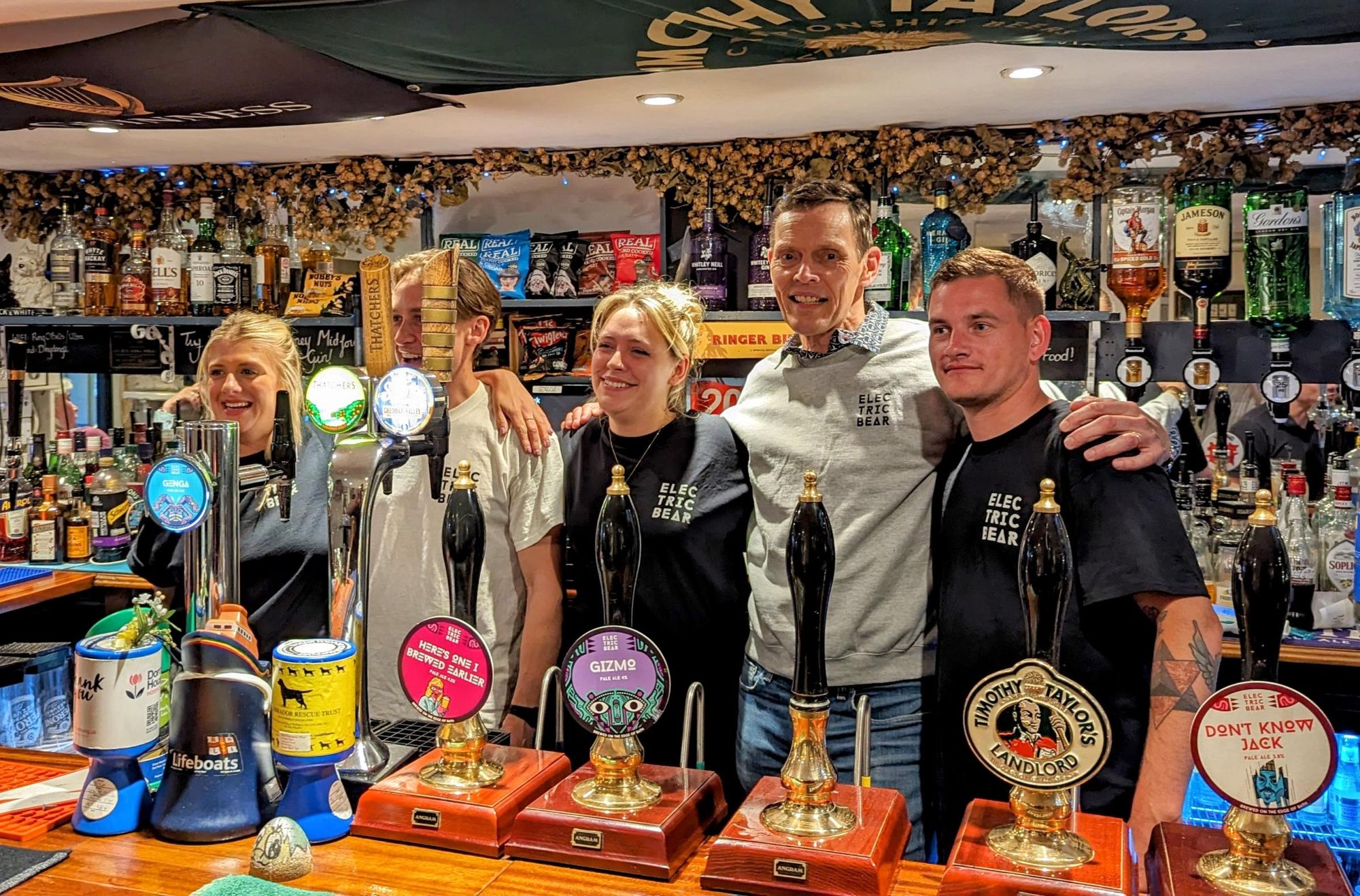Electric Bear Tap Takeover  June 2024 (Brewery & Bar Staff). (Bar, Publican, Party). Published on 22-06-2024