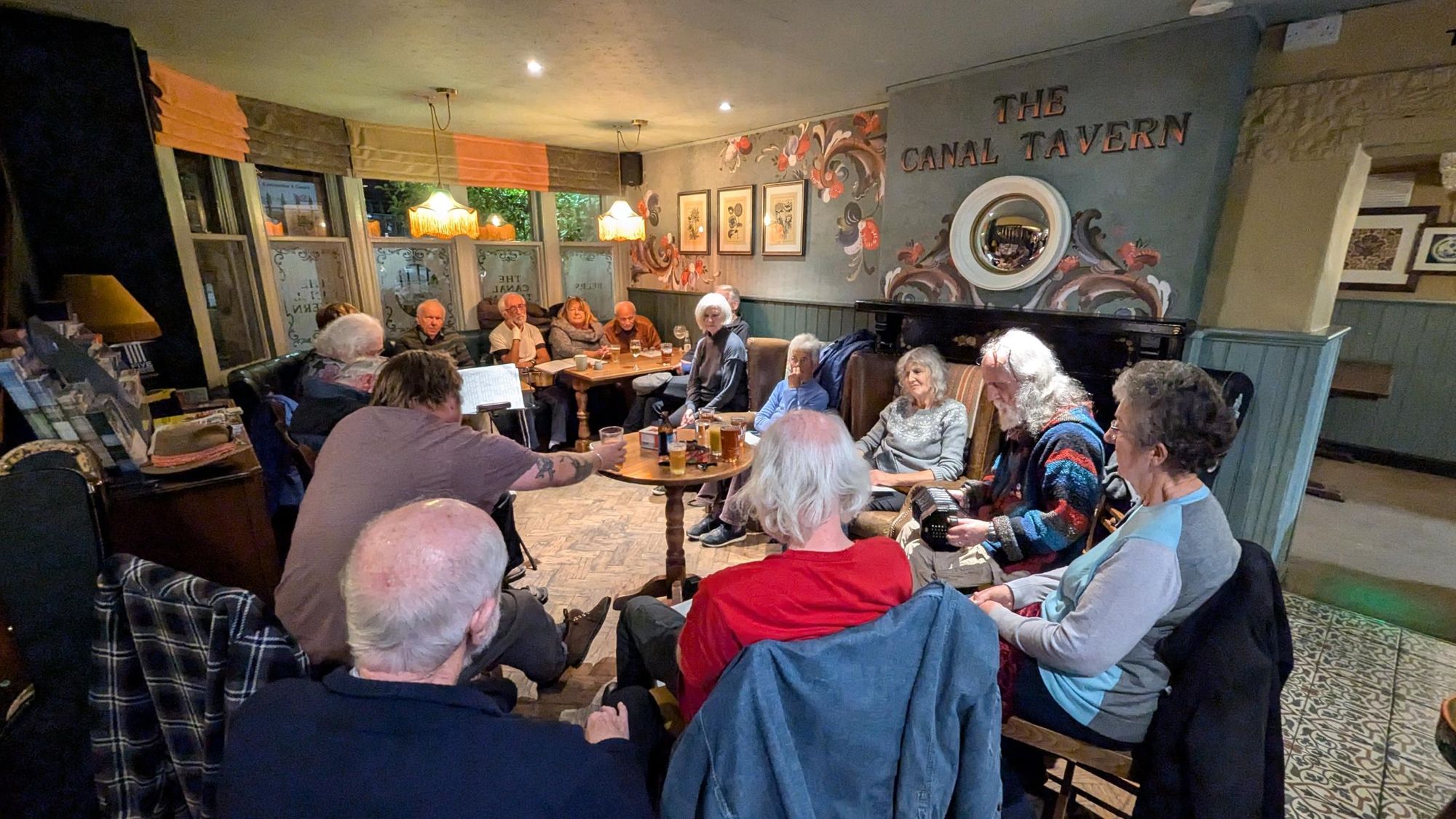 Folk Night. (Bar, Customers). Published on 23-11-2024