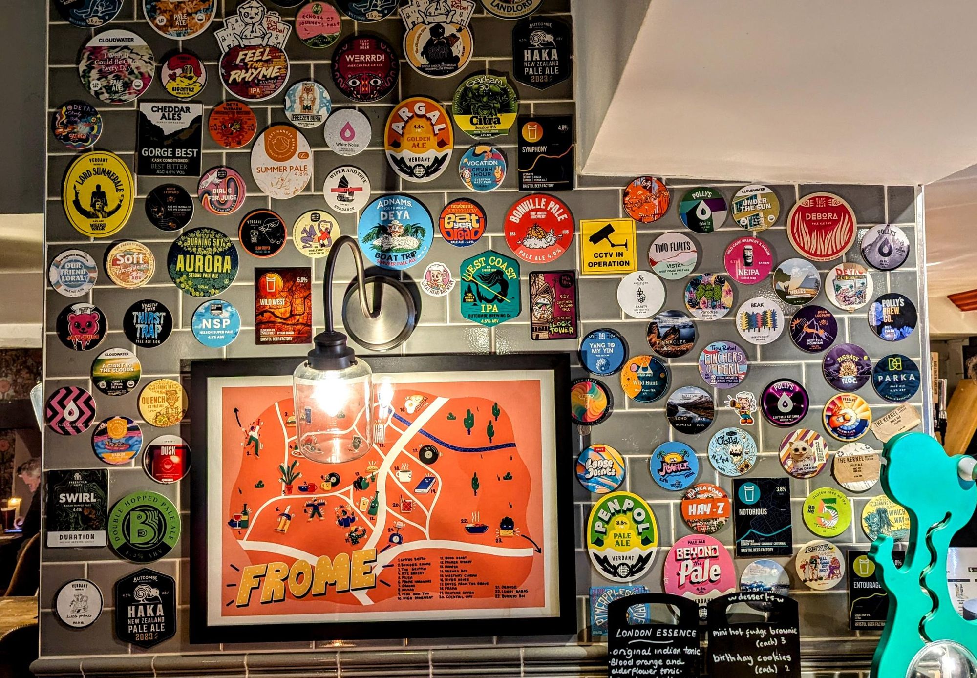 Guest beer pumpclips. (Bar). Published on 21-11-2024