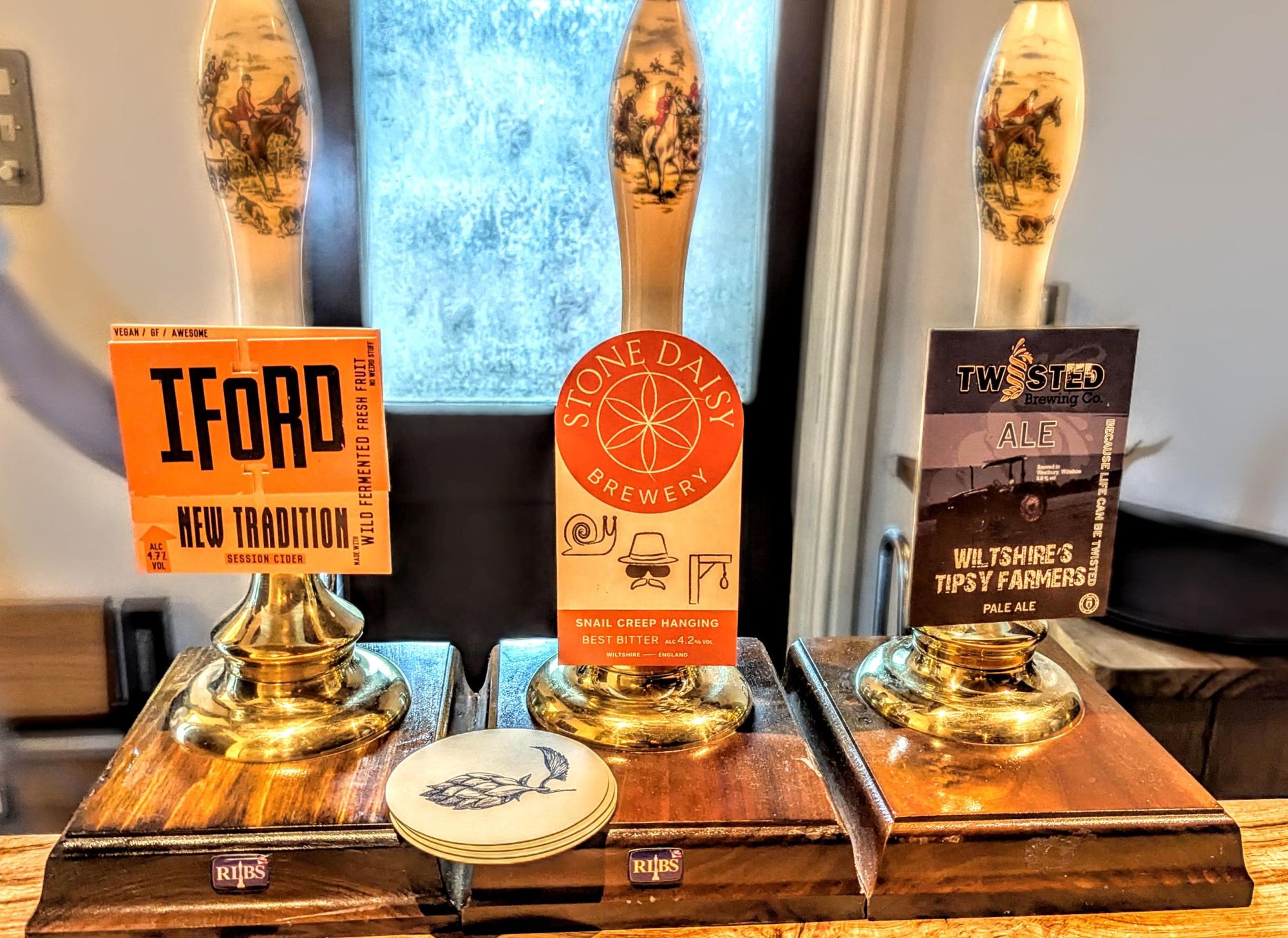Two changing Guest ales. (Bar). Published on 28-01-2025