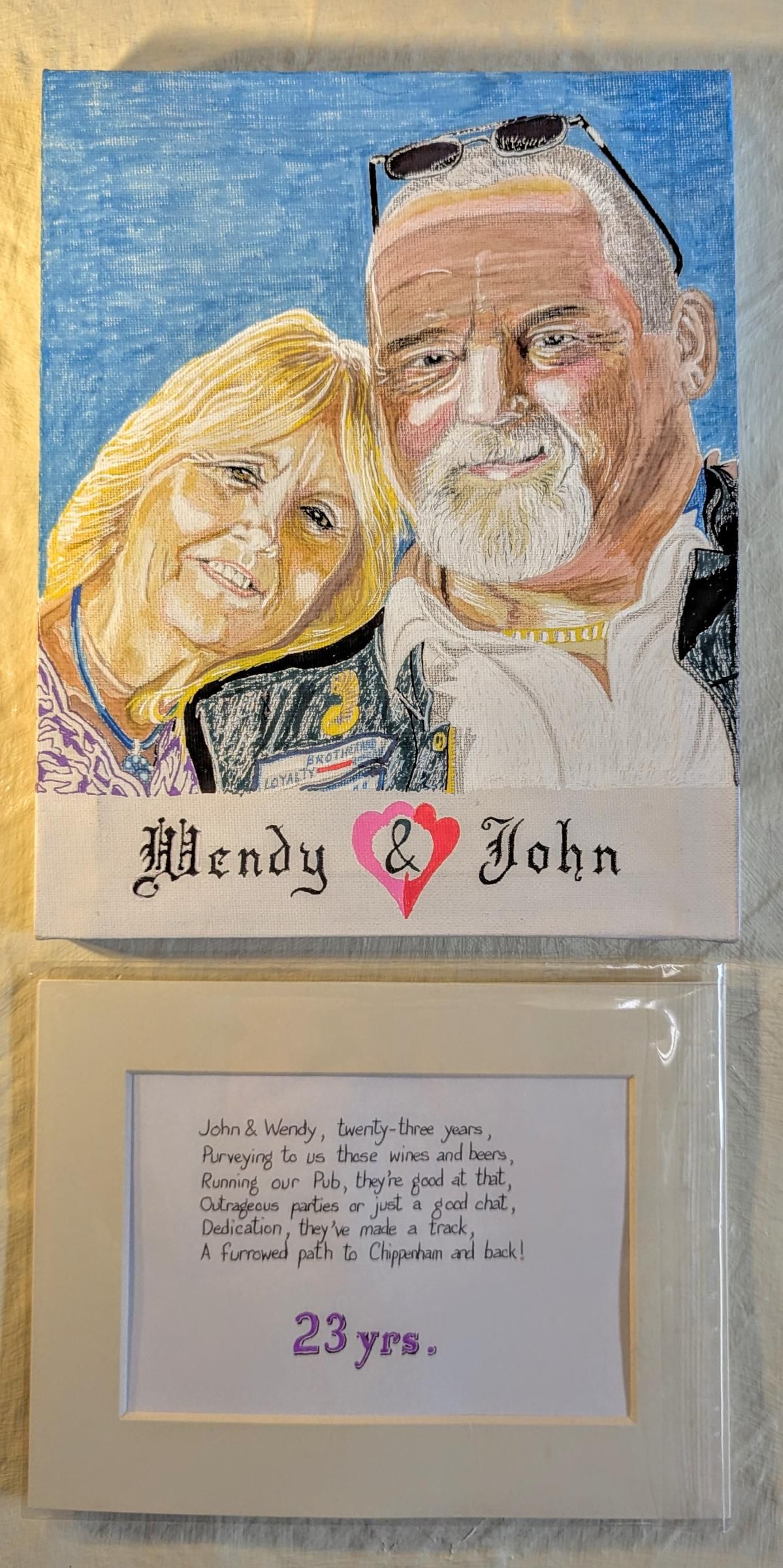 Long serving Tenants - John and Wendy Burke. (Sign, Publican). Published on 10-05-2025