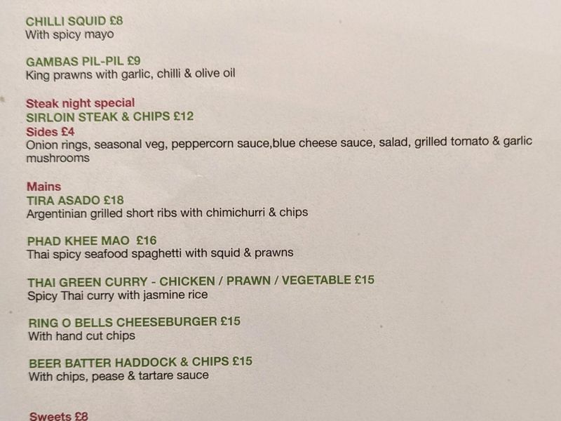 Menu. Published on 24-08-2025 